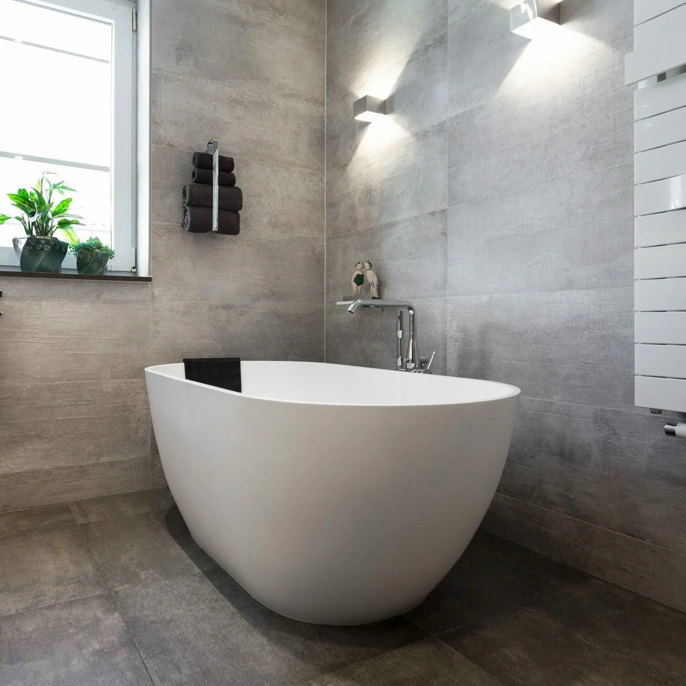 Riho Bilbao freistehende Badewanne 170 x 80 cm Bild 3