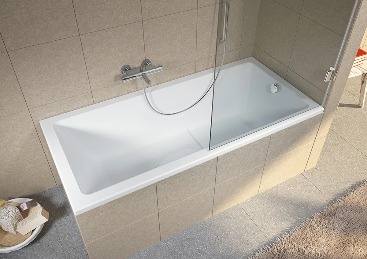 Riho Lusso Plus Rechteck-Badewanne 170 x 80 cm Bild 3