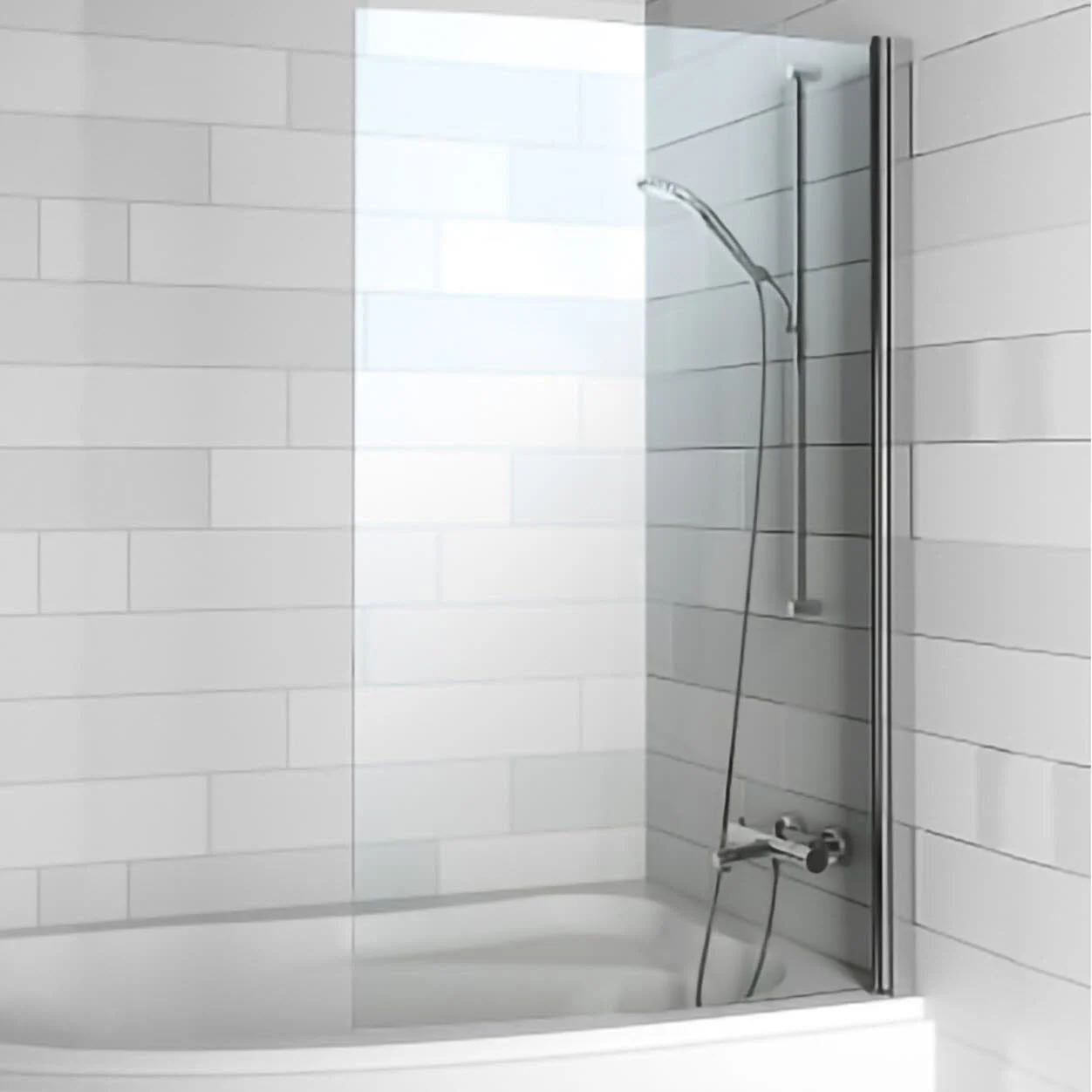 Riho Novik Wannenabtrennung Z108 für Badewanne Aryl, rechts