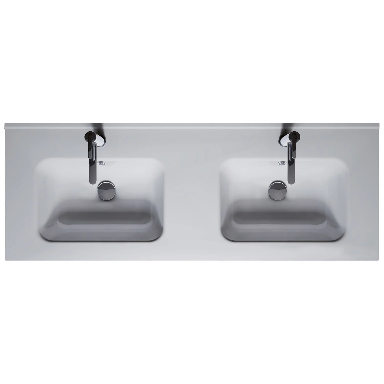 Riho Porto Square Einbaudoppelwaschtisch 120 cm