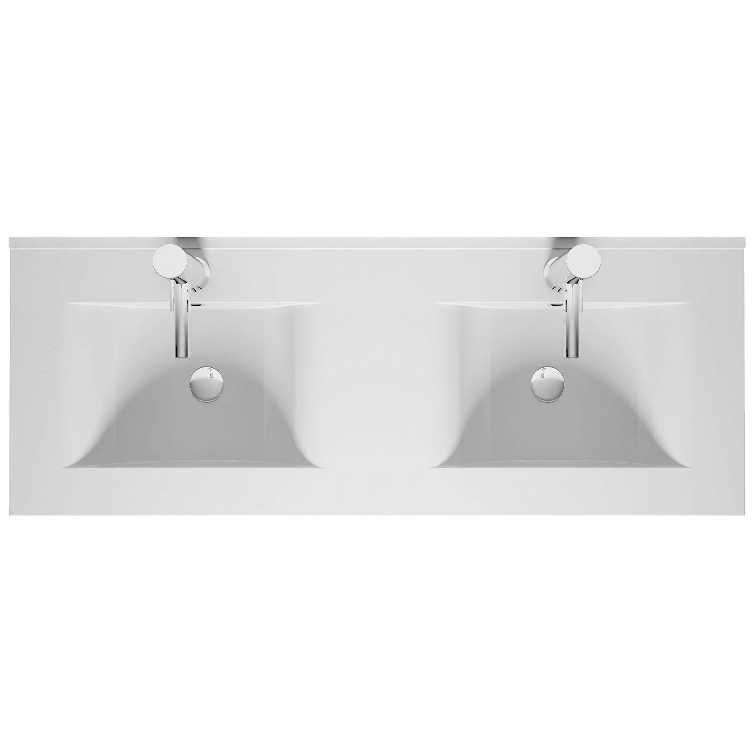 Riho Porto Wave Einbaudoppelwaschtisch 120 cm