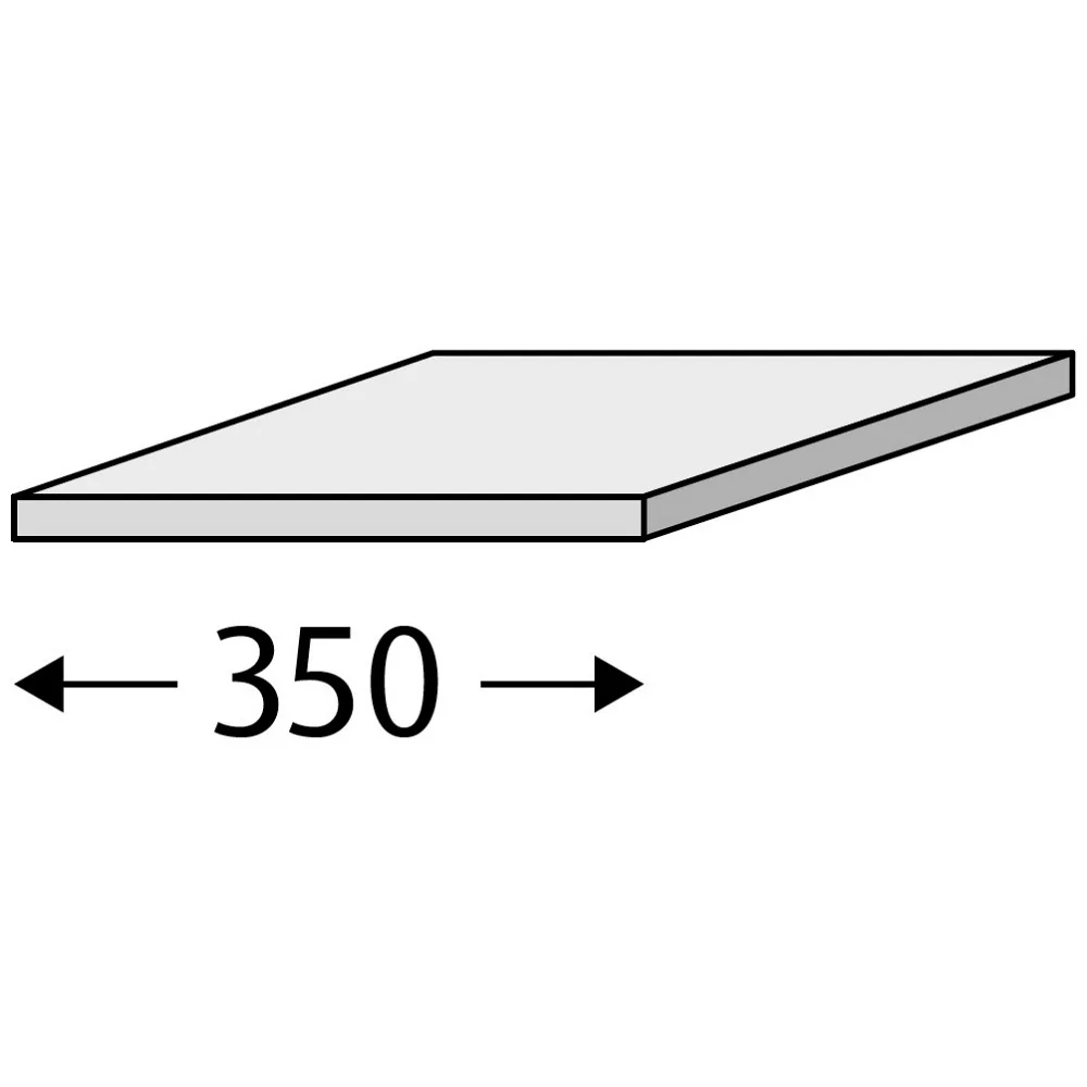 Sanipa 3way Abdeckplatte 35 x 35 x 1,65 cm Bild 2