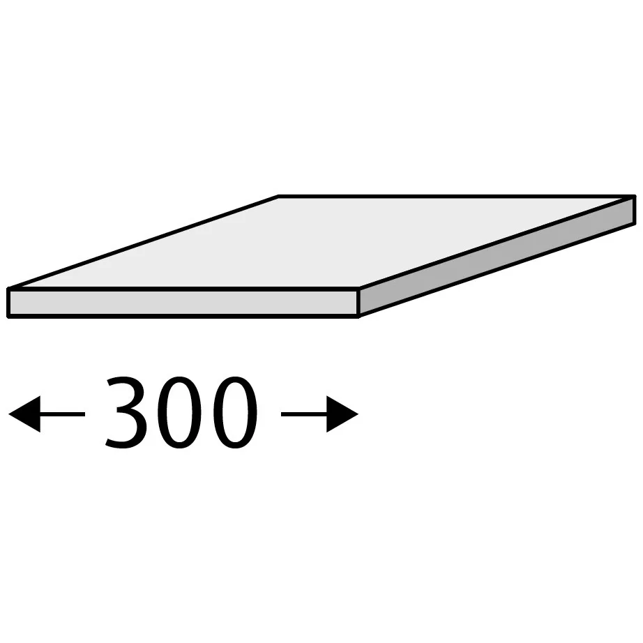 Sanipa 3way Abdeckplatte 30 x 35 x 1,6 cm Bild 4