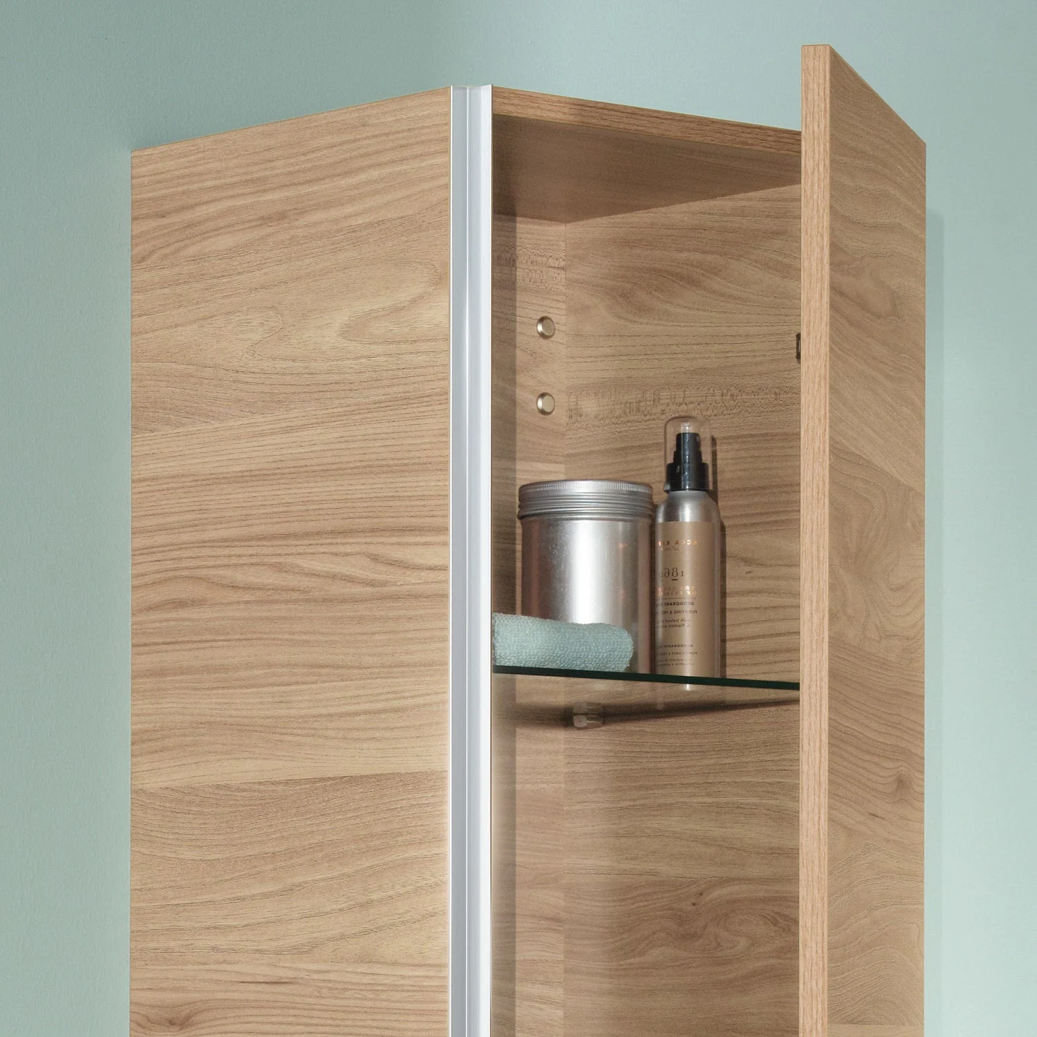 Sanipa 3way Mittelschrank 40 cm, 1 Tür mit Anschlag rechts, mit Griff-Leiste Bild 2