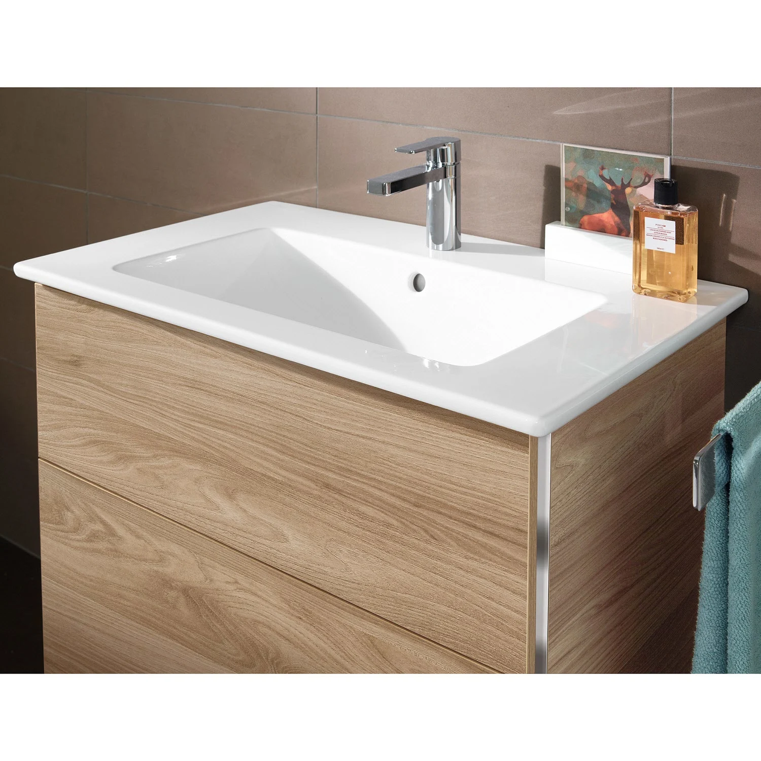 Villeroy & Boch Venticello Waschtisch mit Sanipa 3way Unterschrank 80 cm Bild 3