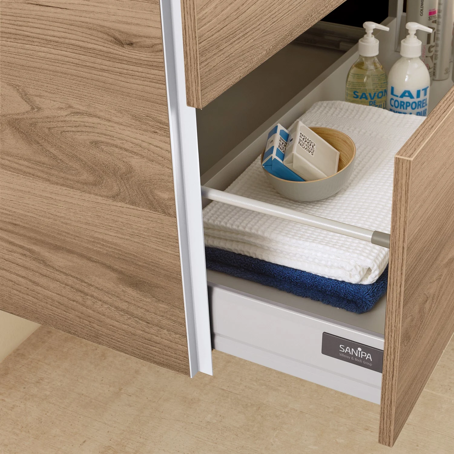 Villeroy & Boch Venticello Waschtisch mit Sanipa 3way Unterschrank 80 cm Bild 6