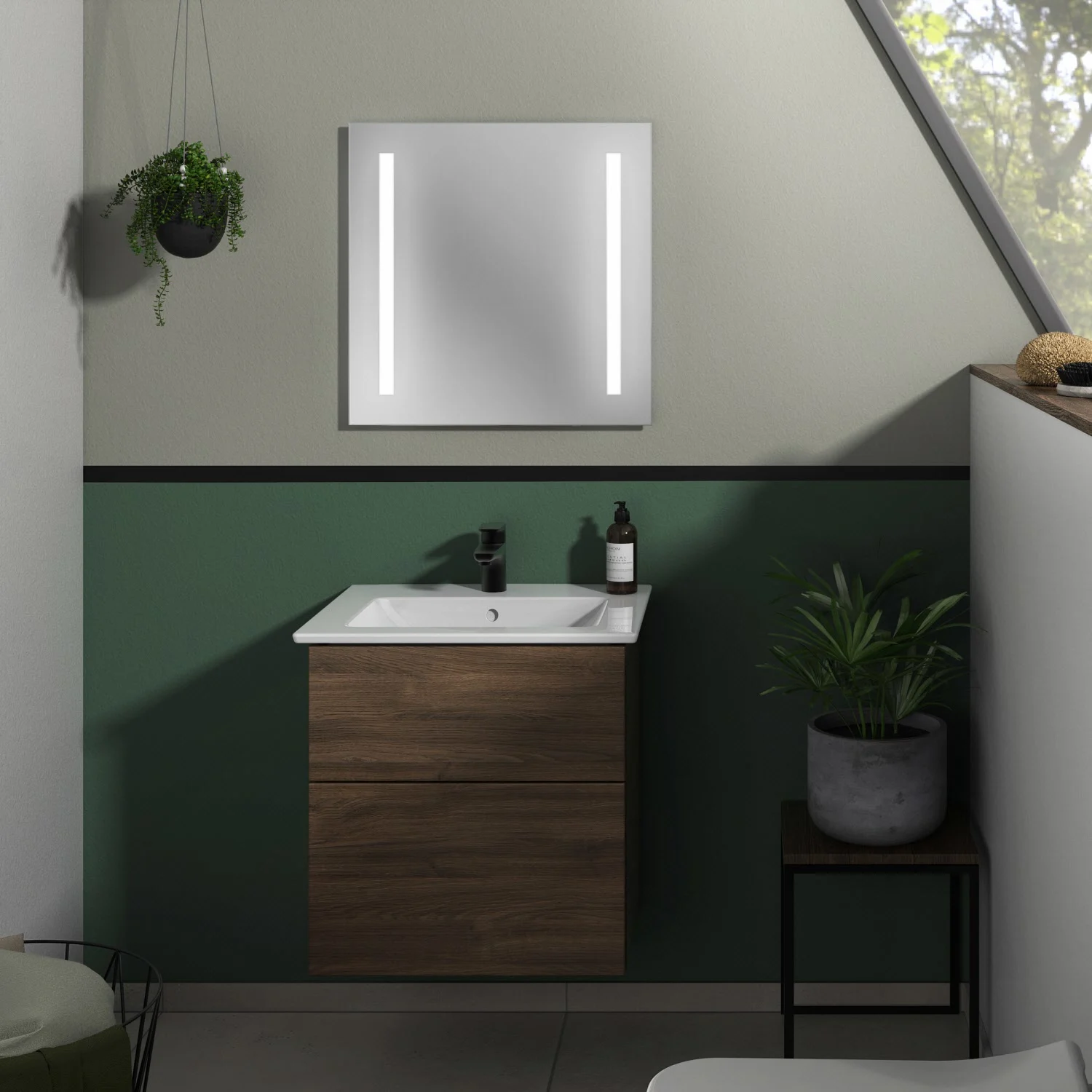 Villeroy & Boch Venticello Waschtisch mit Sanipa 3way Unterschrank 60 cm Bild 2