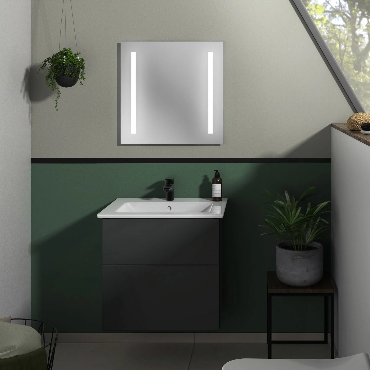 Villeroy & Boch Venticello Waschtisch mit Sanipa 3way Unterschrank 65 cm Bild 2