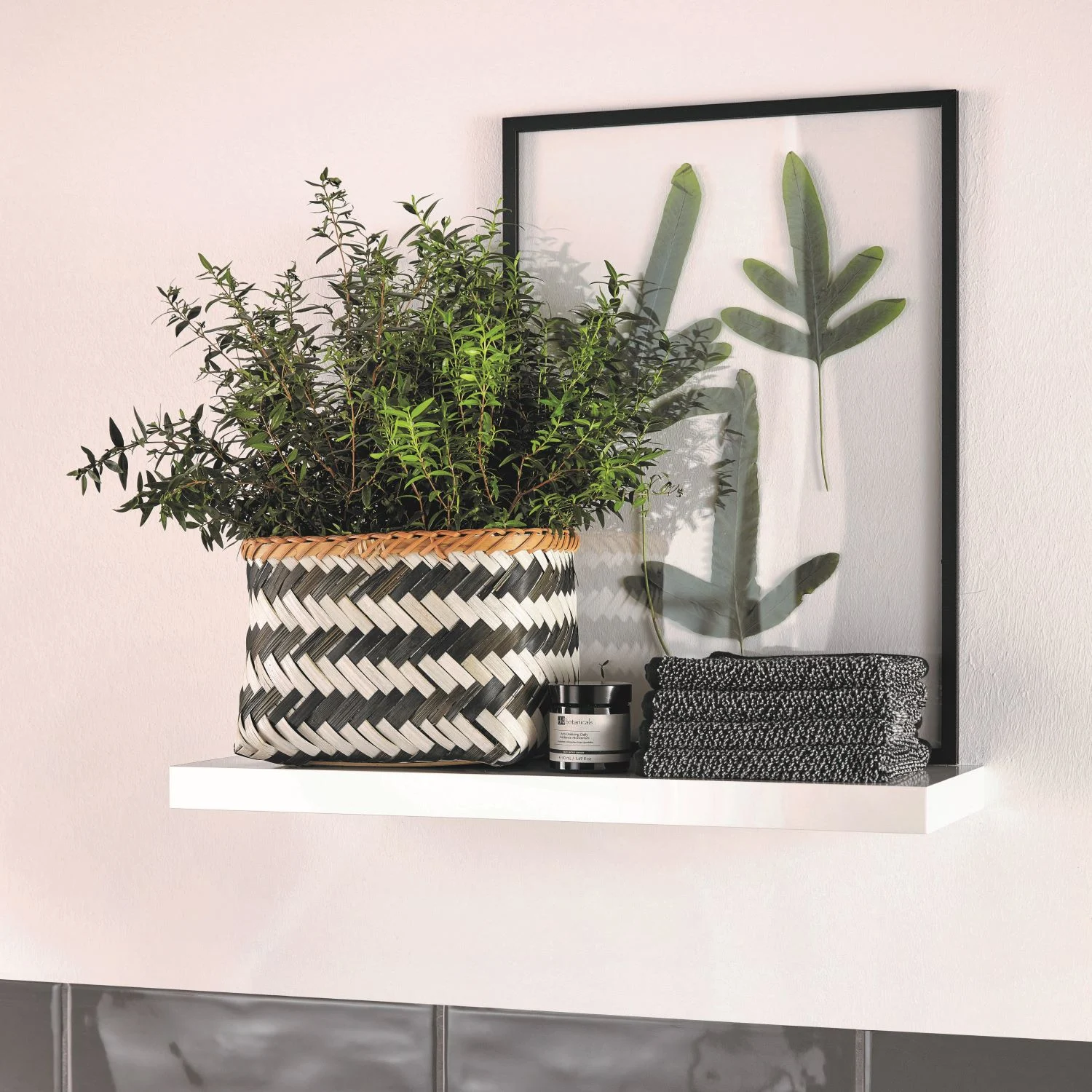 Sanipa Cubes Ablagekonsole 30 cm, Sondermaß Bild 2