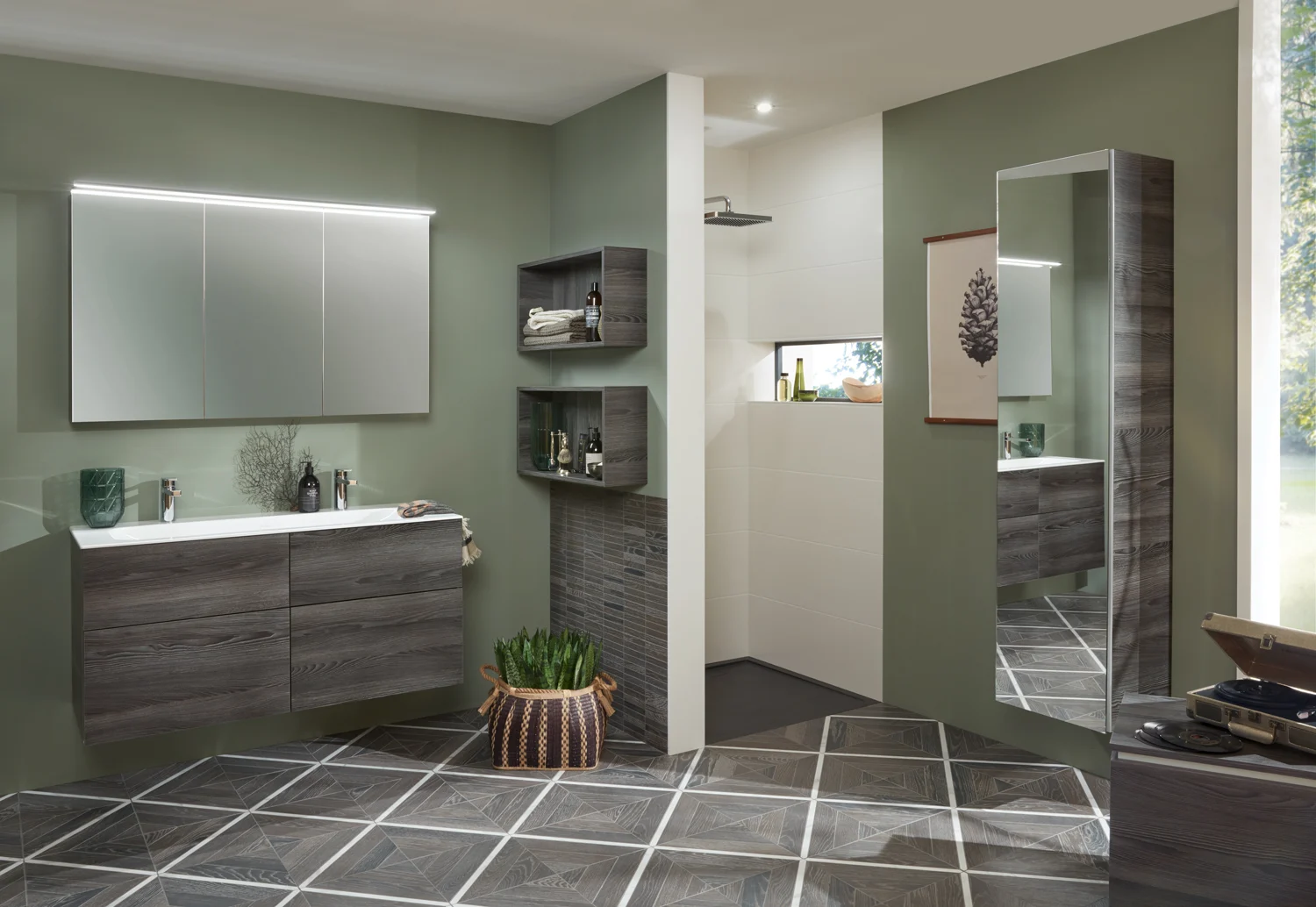 Sanipa Cubes Regalmodul offen 35 x 70 x 32,8 cm Bild 4