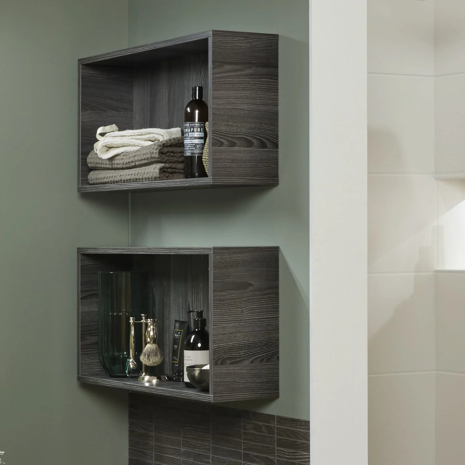 Sanipa Cubes Regalmodul offen 35 x 70 x 18 cm Bild 4