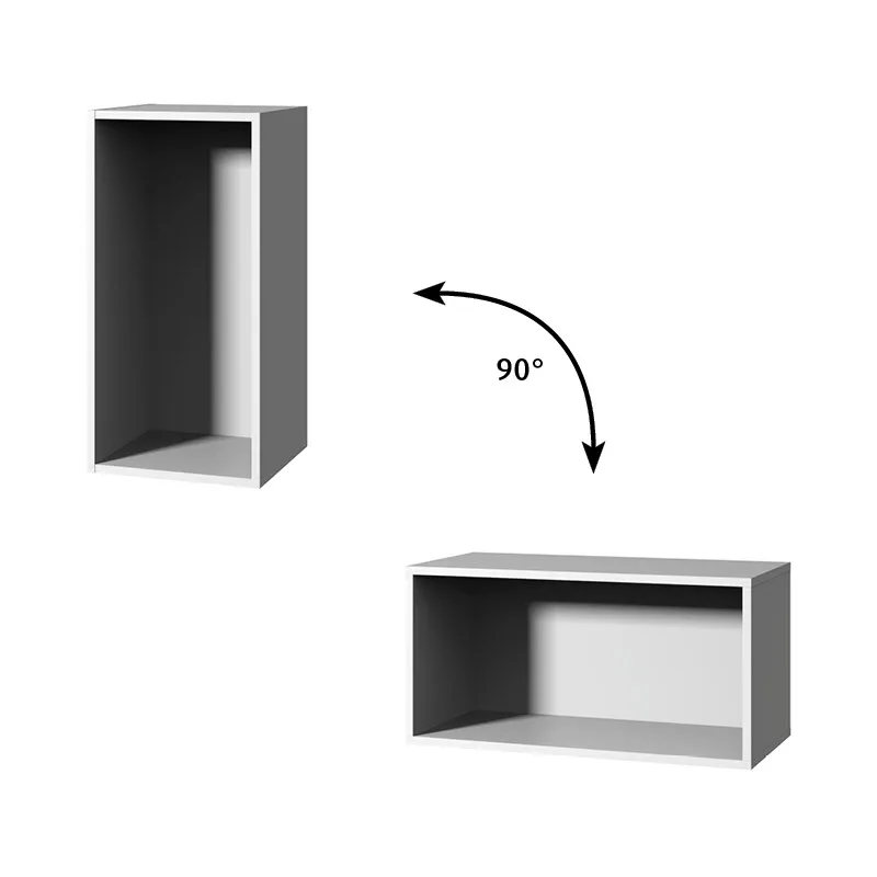 Sanipa Cubes Regalmodul offen 35 x 70 x 32,8 cm Bild 2