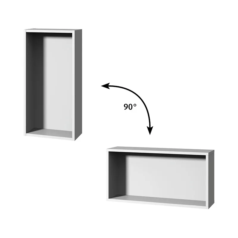 Sanipa Cubes Regalmodul offen 35 x 70 x 18 cm Bild 2