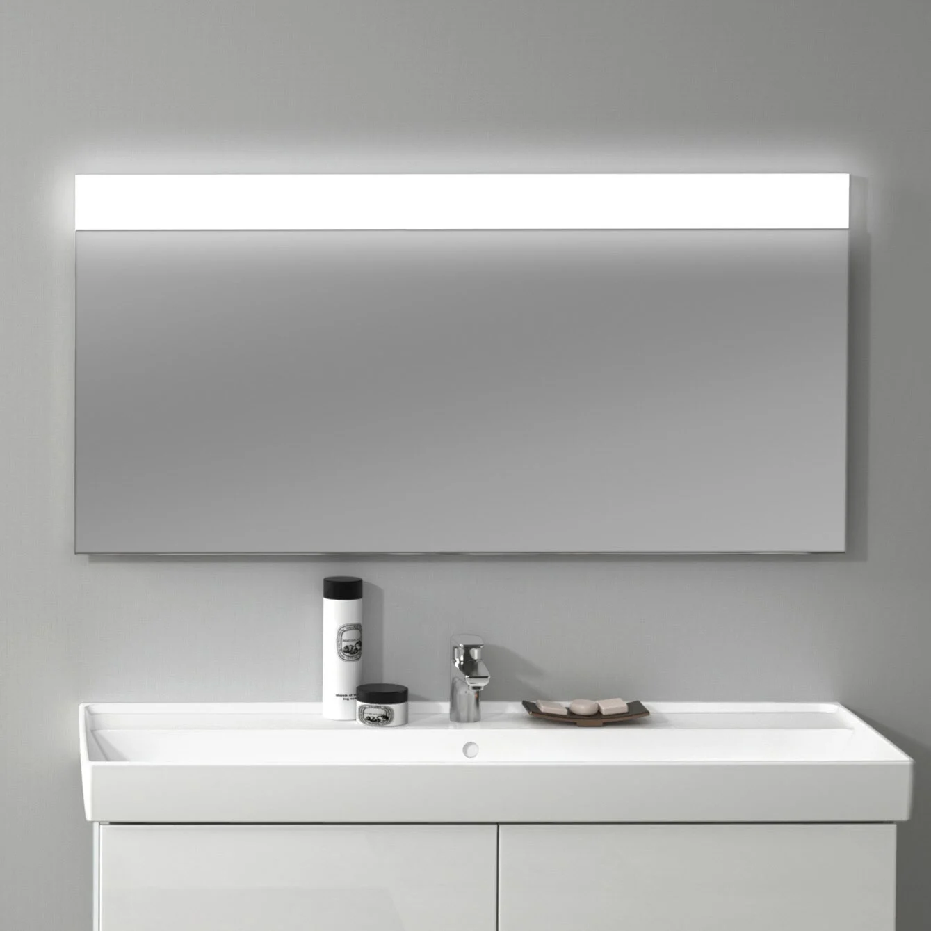 Sanipa Reflection Badspiegel LINUS 120 cm mit LED-Beleuchtung, Touchsensor und Dimm-Funktion Bild 6