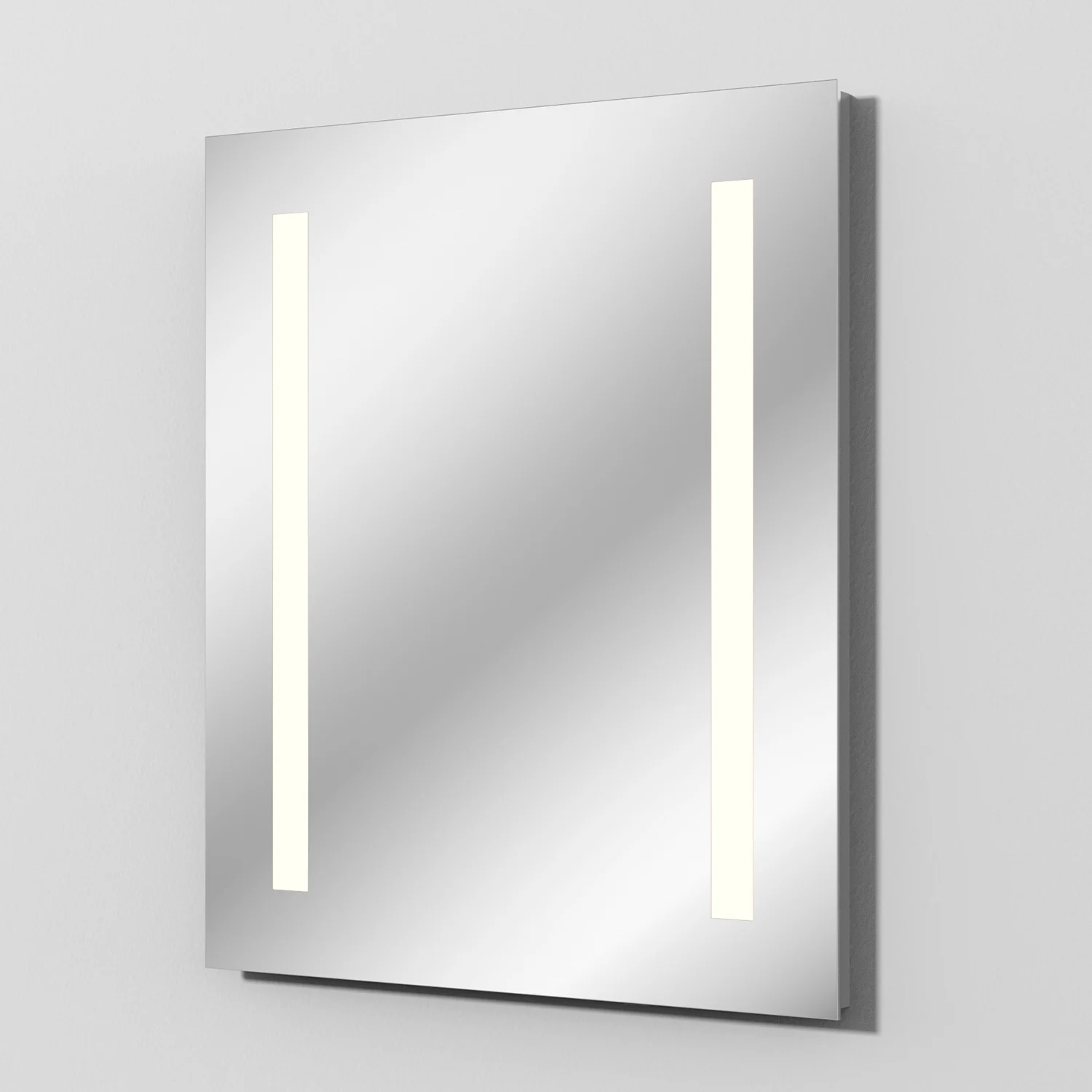 Sanipa Reflection Badspiegel LUCY 50 mit warmweisser LED-Beleuchtung in den Maßen 50 x 60 cm