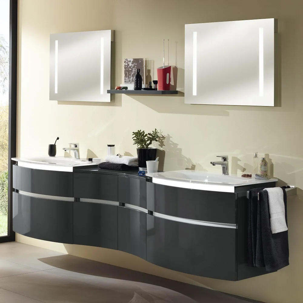 Sanipa Reflection Badspiegel LUCY 60 cm mit warmweißer LED-Beleuchtung Bild 3