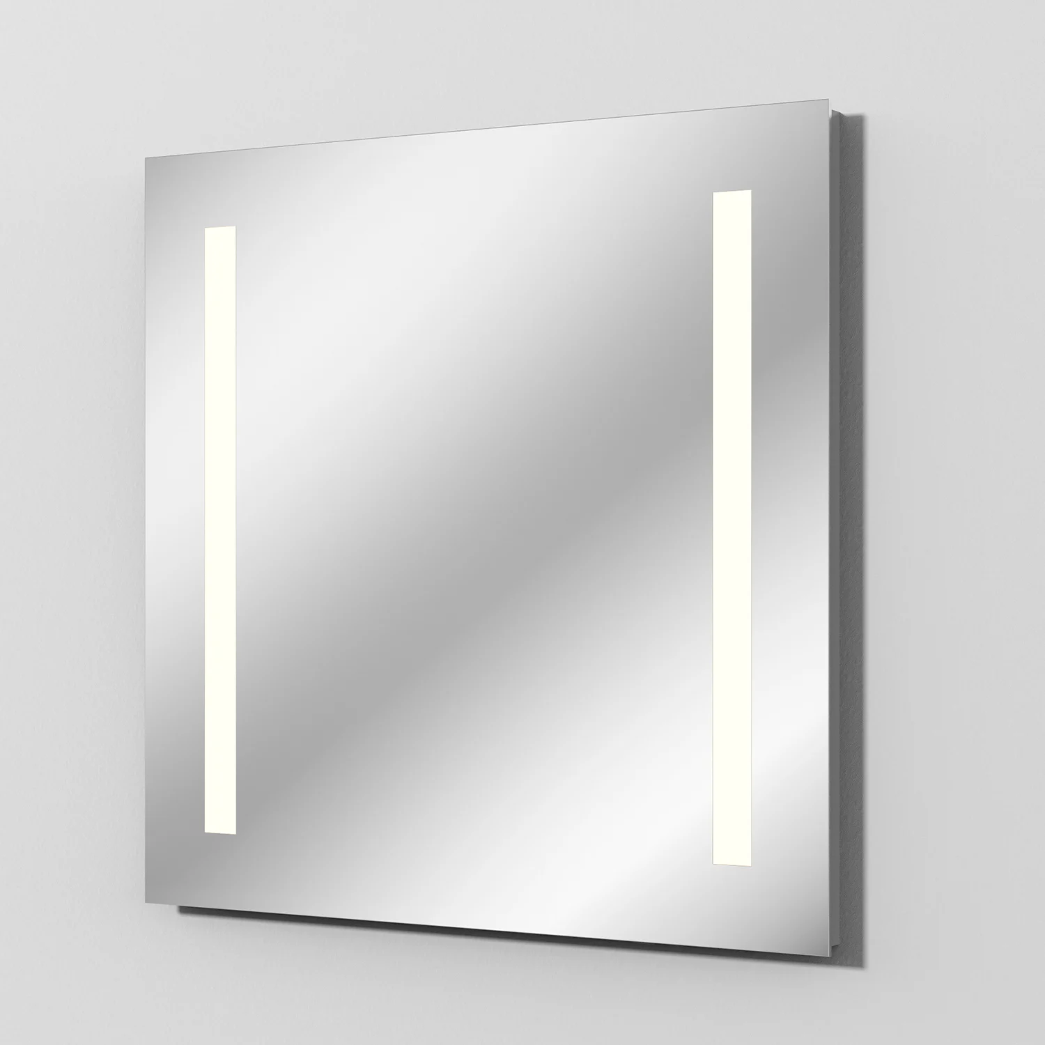 Sanipa Reflection Badspiegel LUCY 60 cm mit warmweißer LED-Beleuchtung