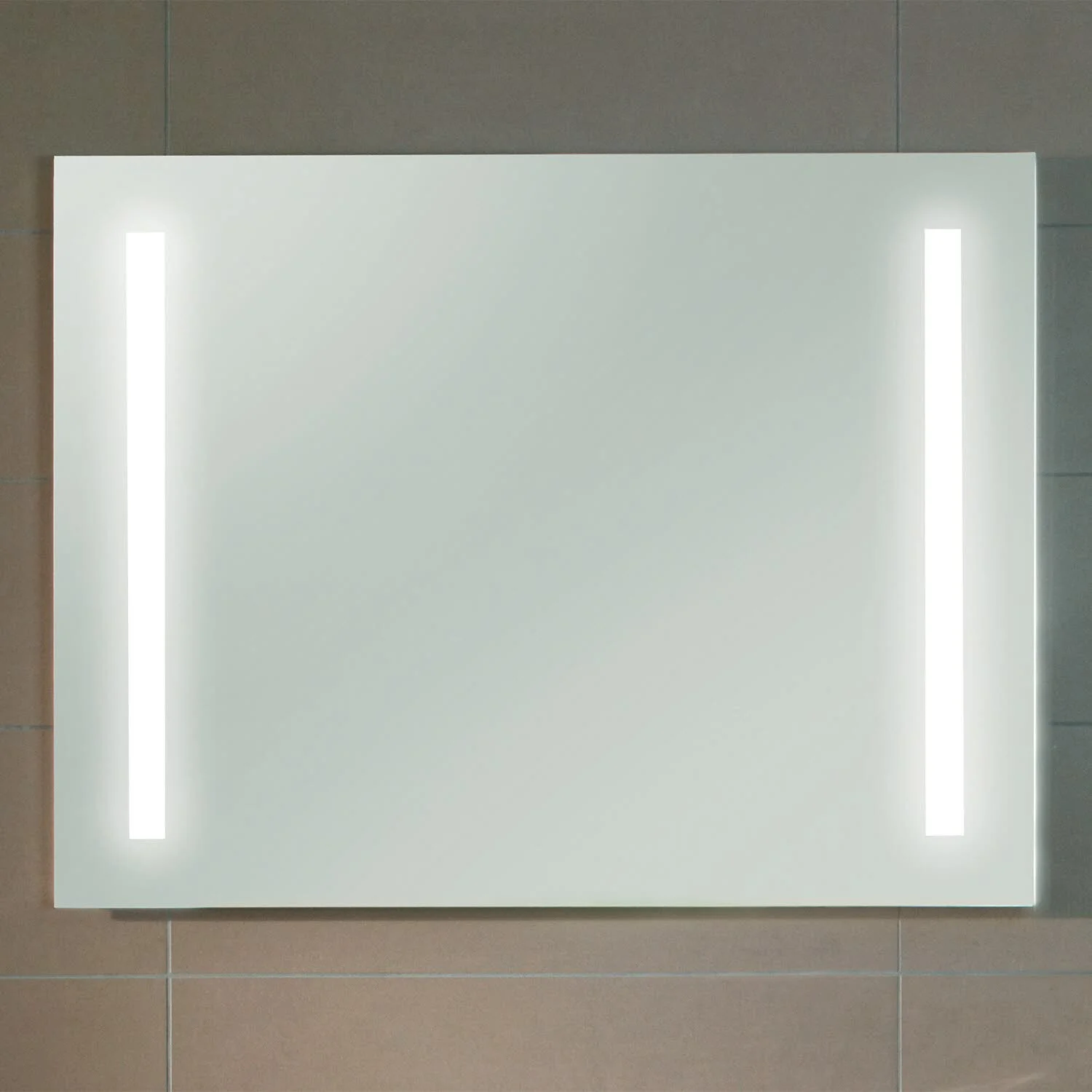 Sanipa Reflection Badspiegel LUCY 80 mit warmweißem LED-Beleuchtung und den Maßen 80 x 60 cm Bild 6