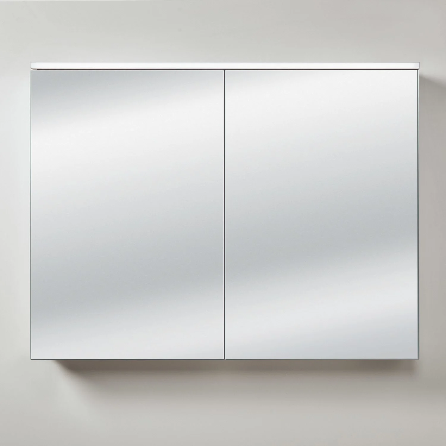 Sanipa Reflection Aluminium-Spiegelschrank ARND 80 mit LED-Leuchtpanel Bild 3