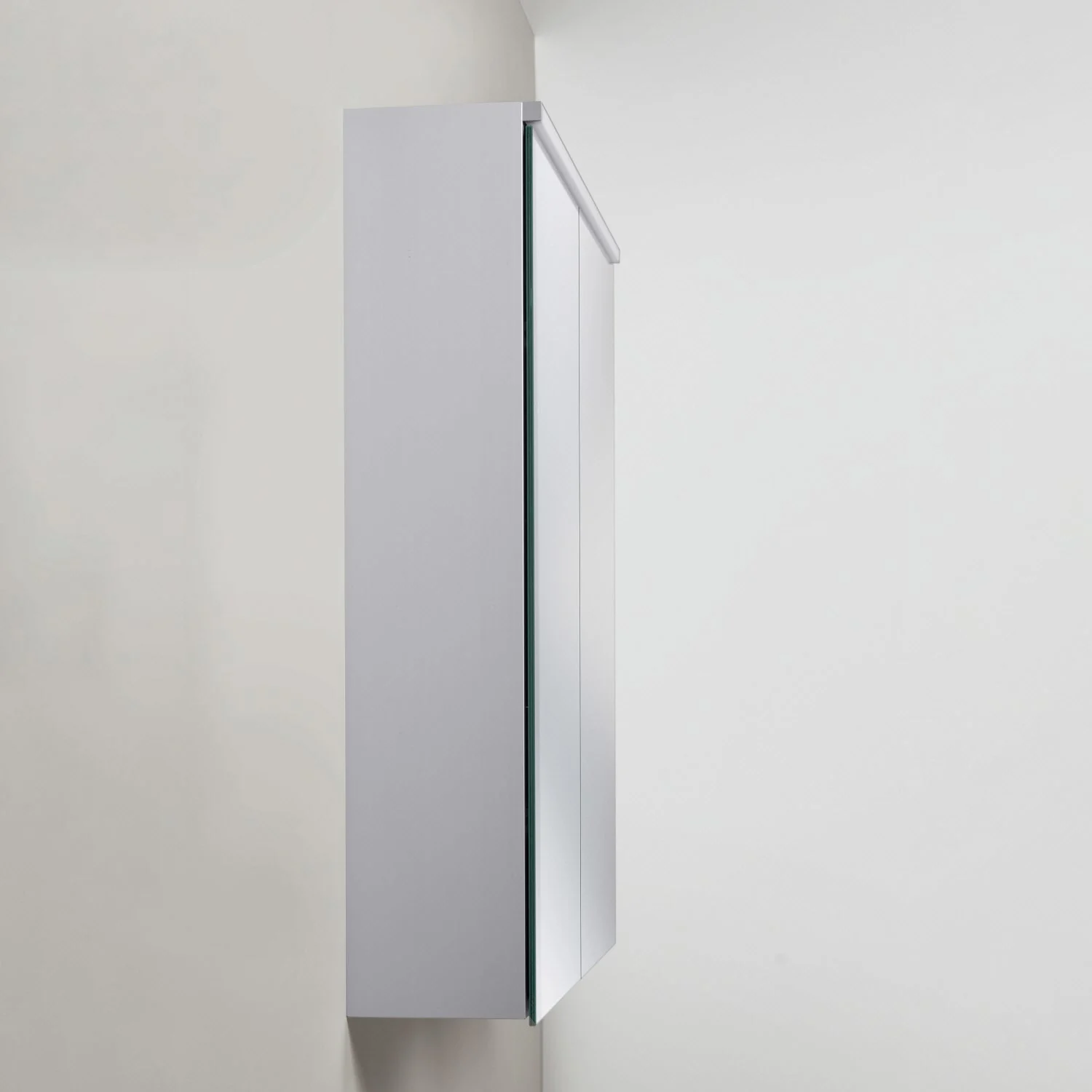 Sanipa Reflection Aluminium-Spiegelschrank ARND 80 mit LED-Leuchtpanel Bild 6