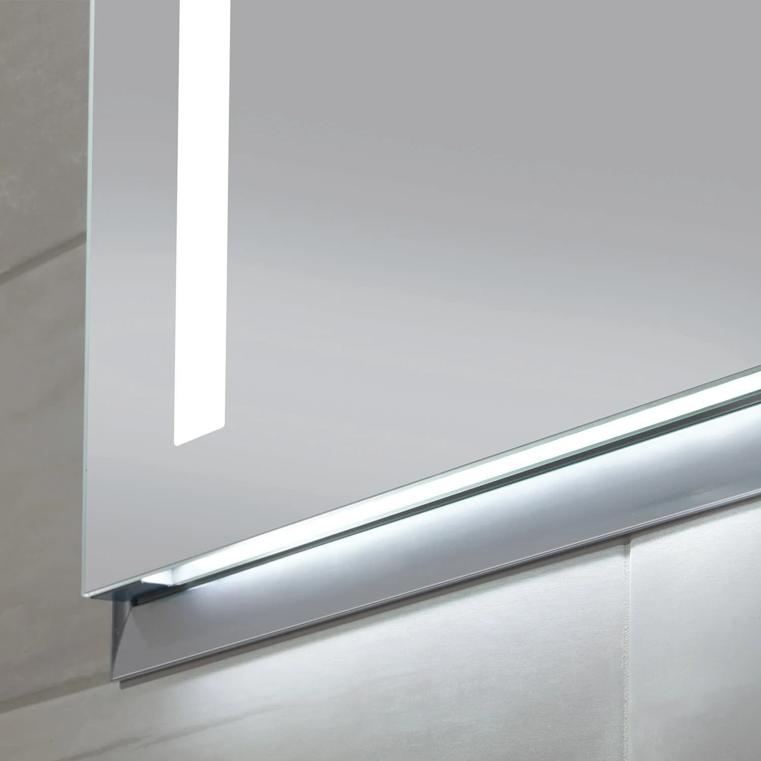 Sanipa Reflection Aluminium-Wandeinbau-Spiegelschrank WILMA 135 mit LED-Beleuchtung Bild 8