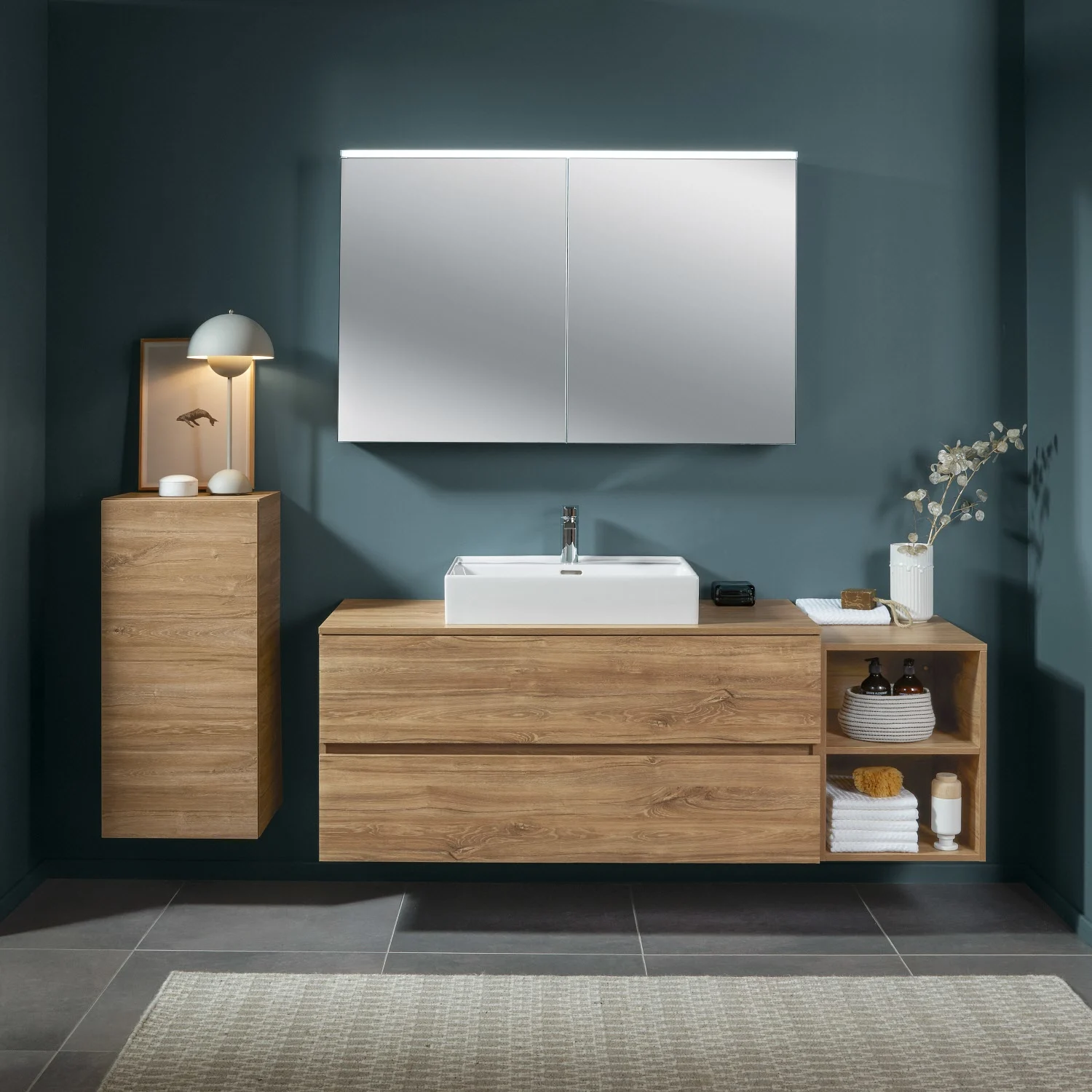 Sanipa Solo One Mittelschrank 40 x 85 cm, Anschlag links Bild 3