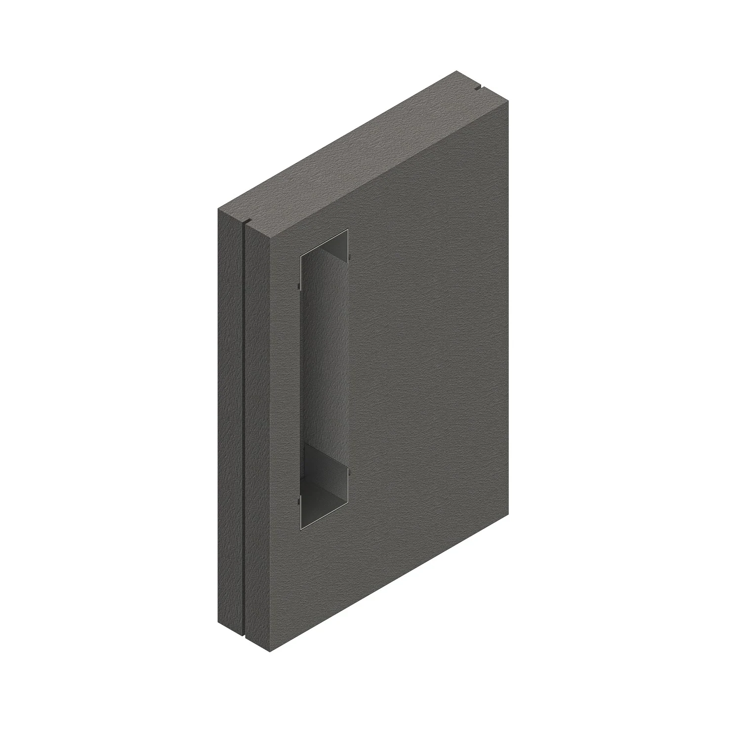 Schedel Schamwand 120 x 80 x 17,5 cm für emco asis WC Modul