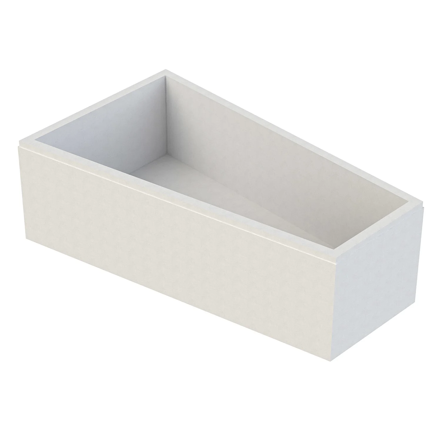 Schedel Wannenträger für Villeroy & Boch Loop & Friends Oval Eckbadewanne 175 x 135 cm, links