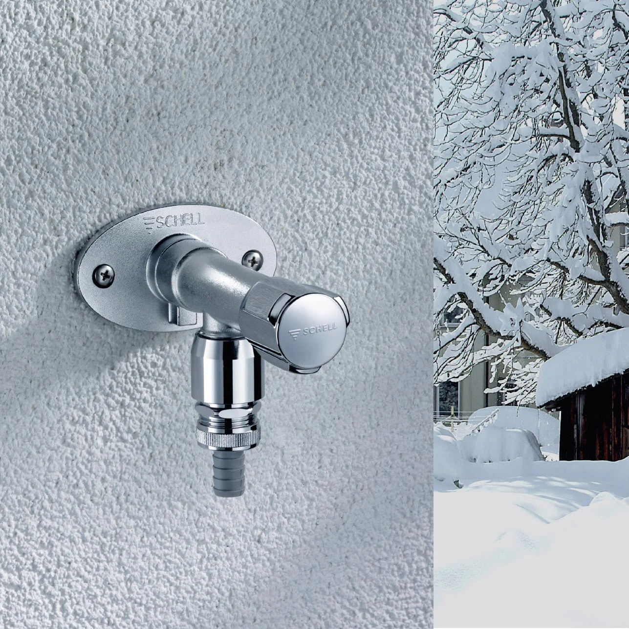 Schell Frostsichere Außenwandarmatur POLAR II mit Rohrbelüfter Bild 2