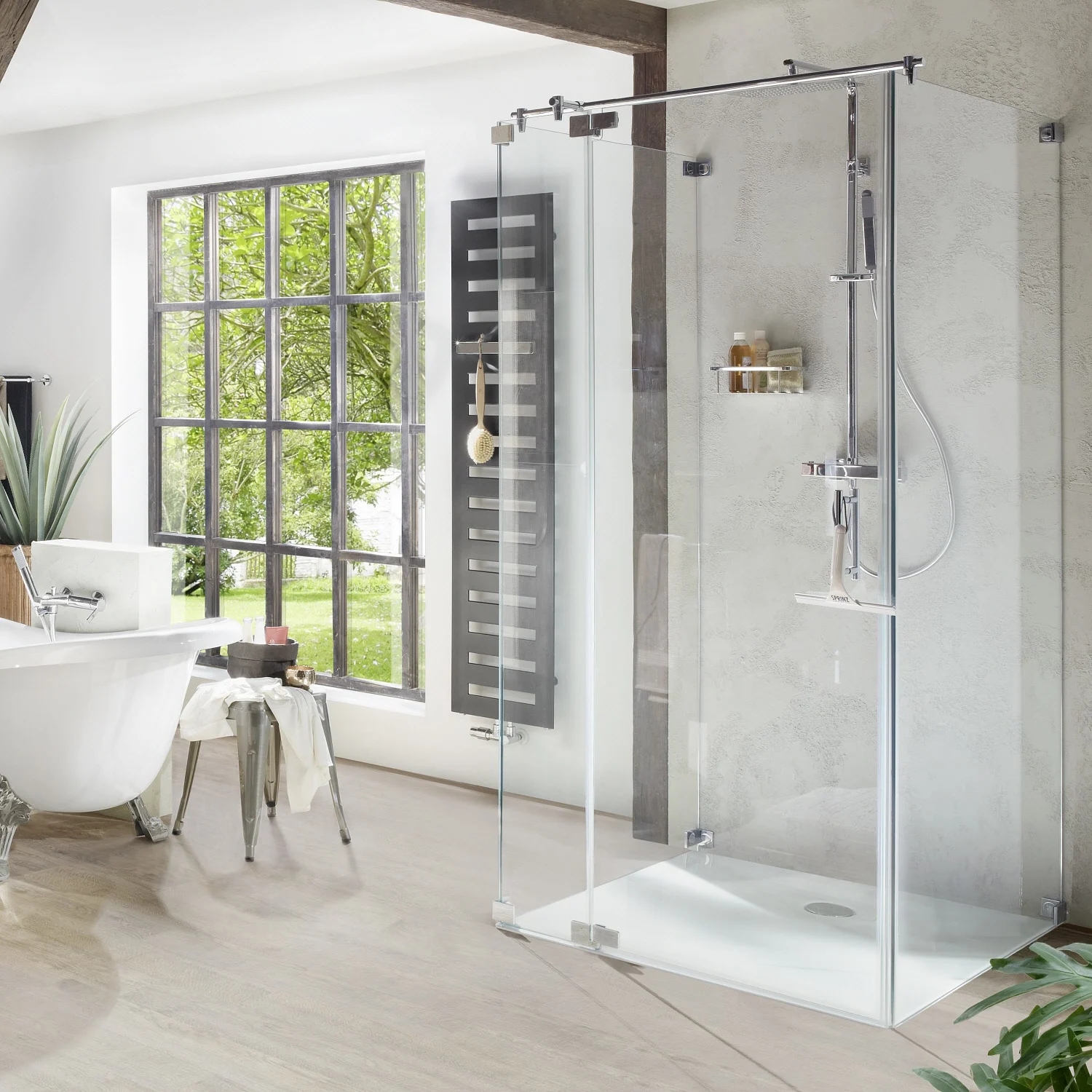 Sprinz Achat R Plus Pendeltüre U-Kabine bis 90 x 90 x 200 cm