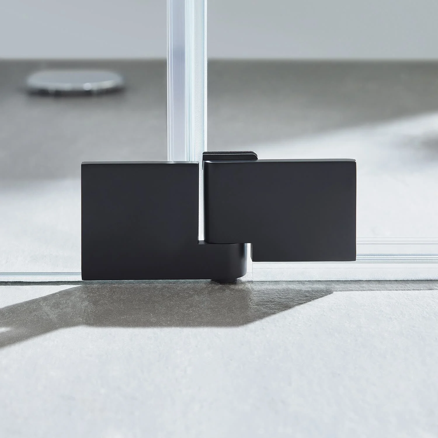 Sprinz Omega Black Edition Viereck-Dusche mit Pendeltür 90 x 90 x 200 cm Bild 5