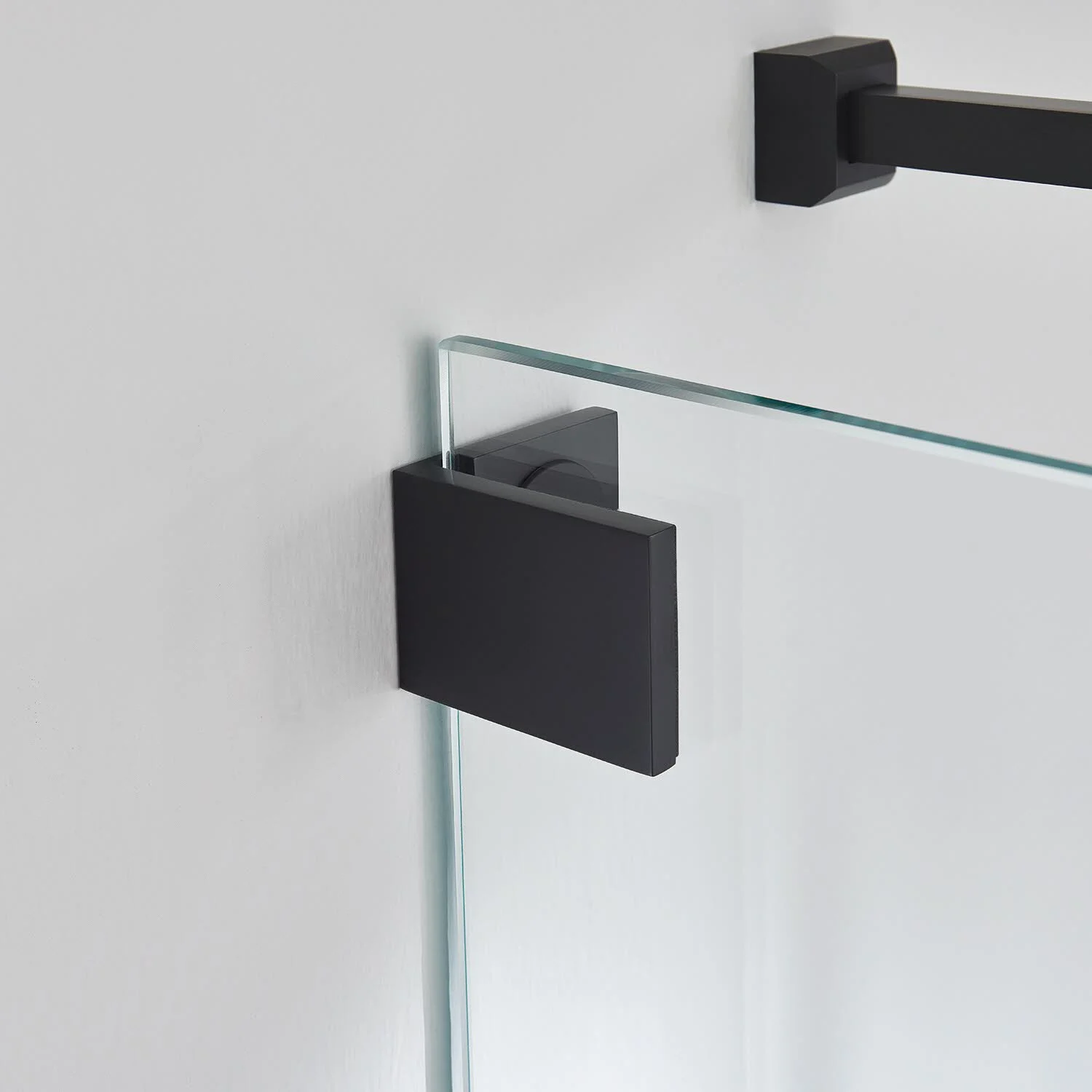 Sprinz Omega Black Edition Viereck-Dusche mit Pendeltür 90 x 90 x 200 cm Bild 8