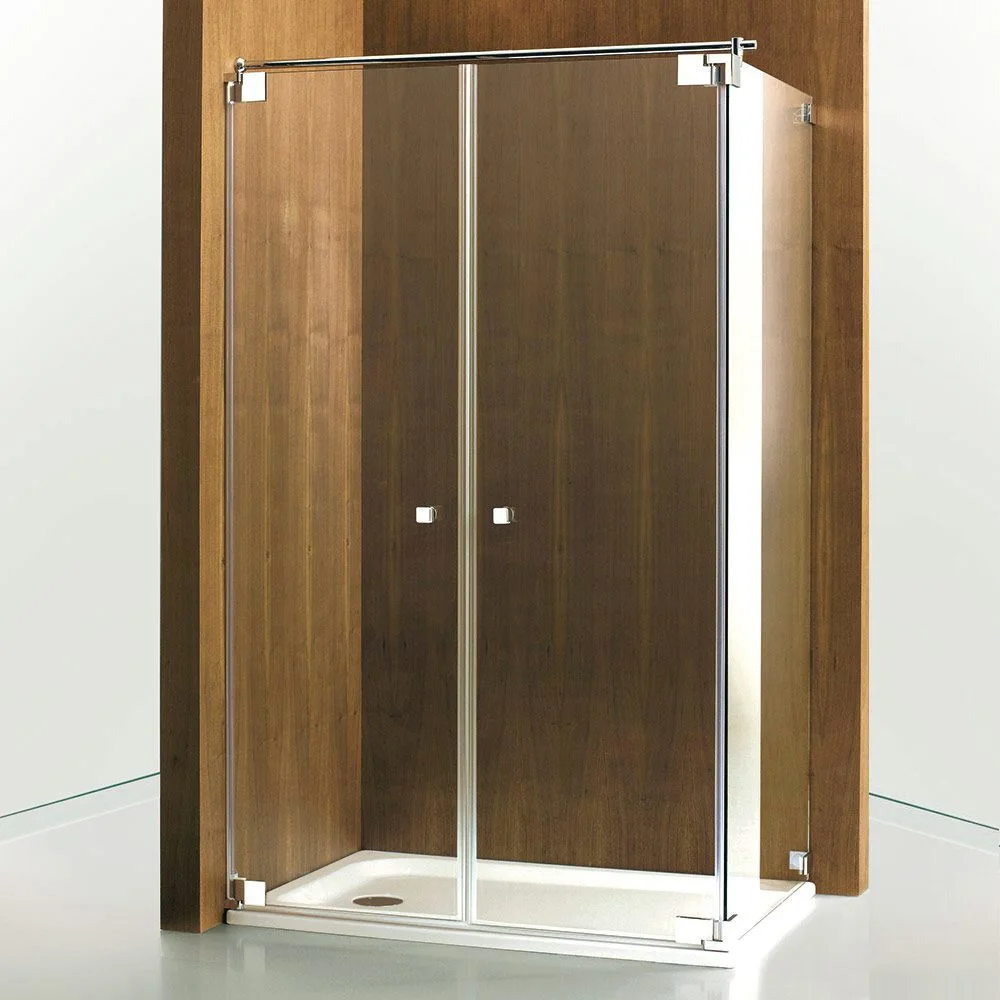 Sprinz Omega Pendeltüren mit Seitenwänden 80, Pendeltür 130, Höhe 200 cm