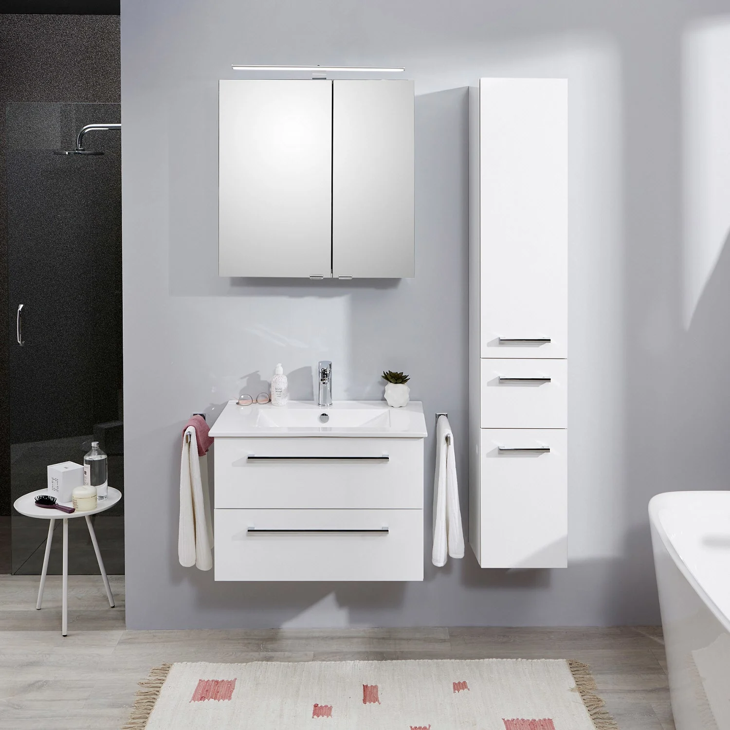 Steinkamp Life 2.0 Hochschrank 30 x 168 cm mit 2 Drehtüren, 1 Auszug Bild 5