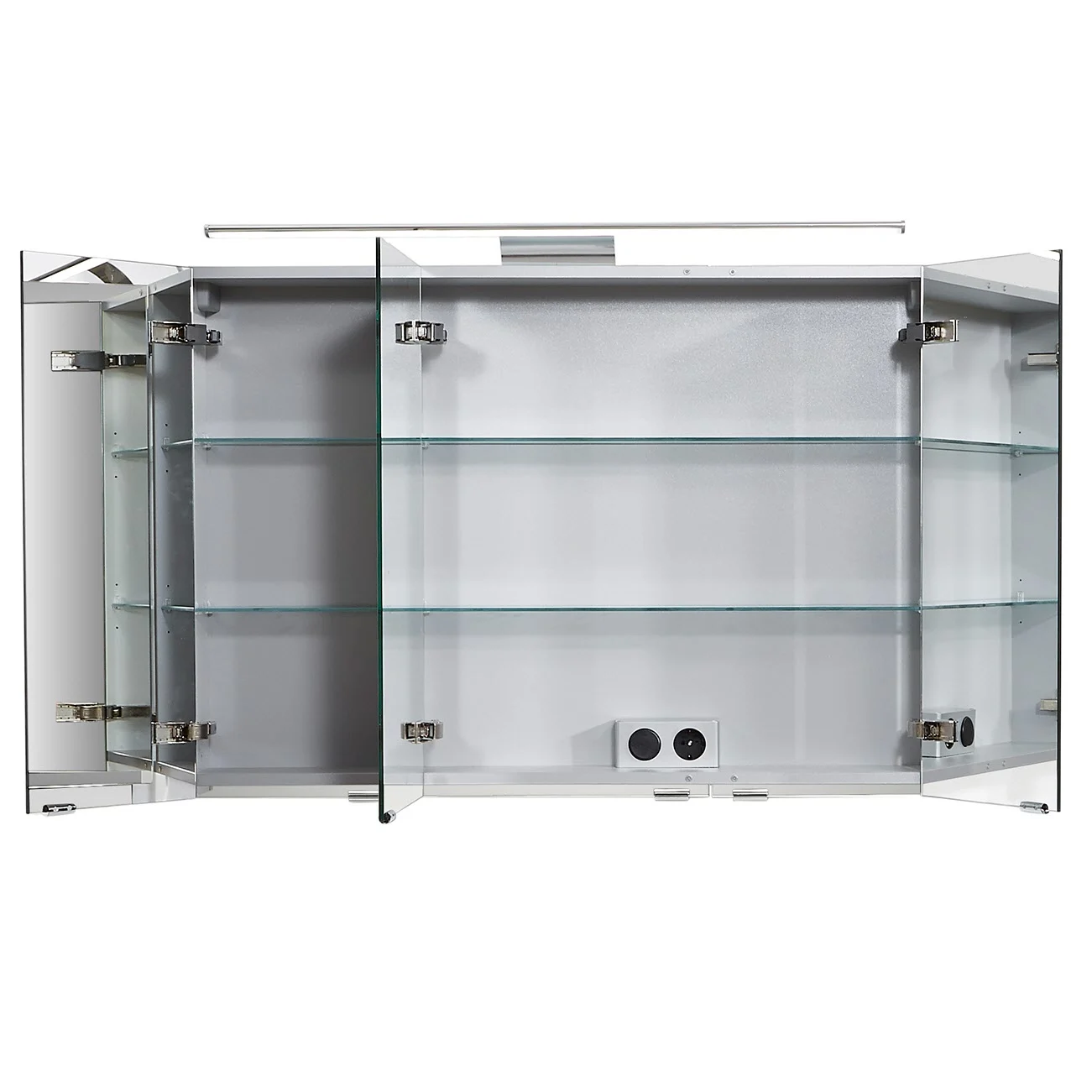 Steinkamp Life 2.0 Spiegelschrank 100 cm mit LED Aufsatzleuchte Bild 3