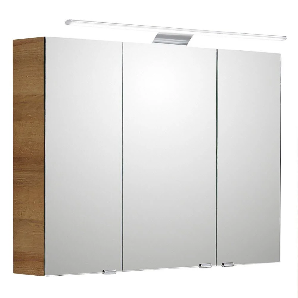 Steinkamp Life 2.0 Spiegelschrank 100 cm mit LED Aufsatzleuchte