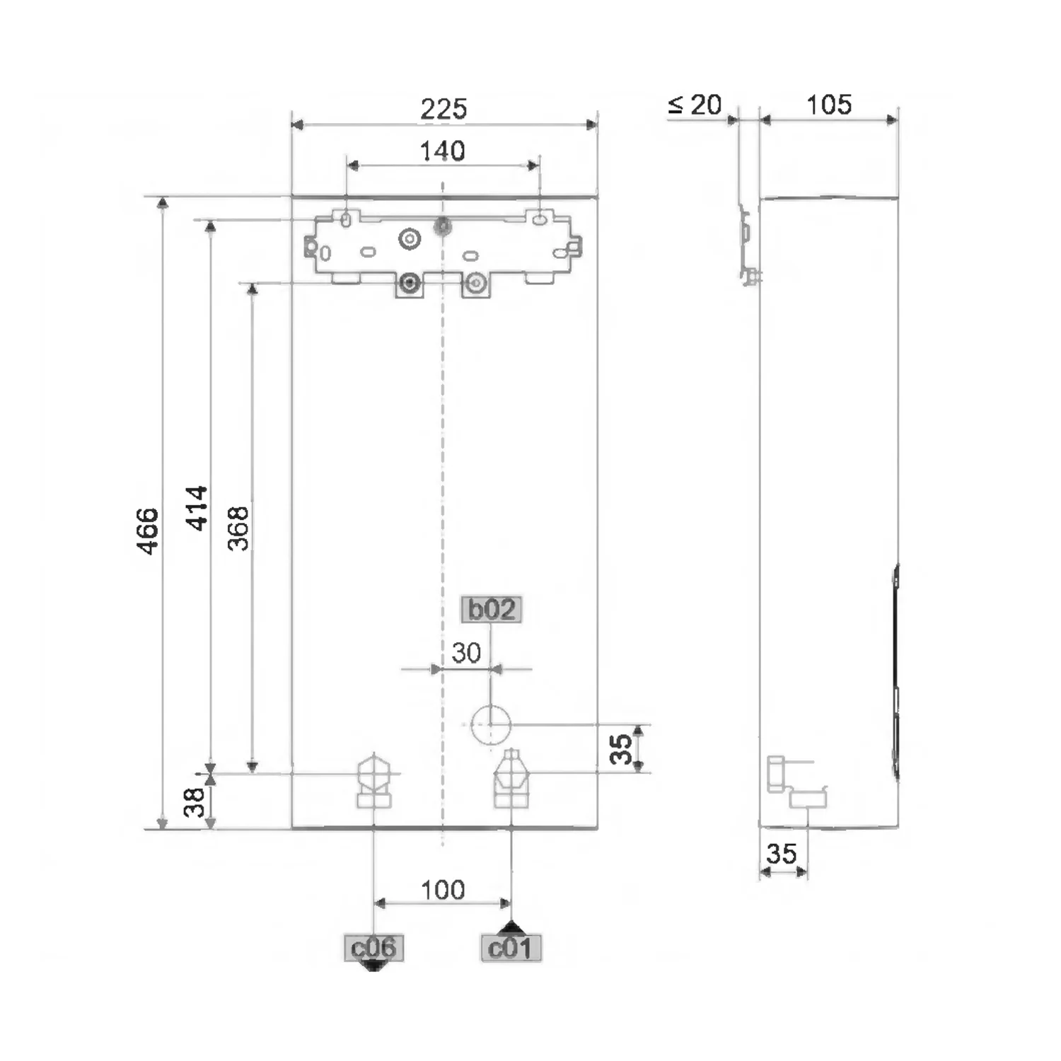 Stiebel Eltron vollelektronischer Durchlauferhitzer DHE Connect 27 Bild 4
