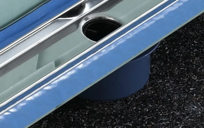 TECE TECEdrainline Ablauf max. DN 70 Auslauf seitlich Bild 2