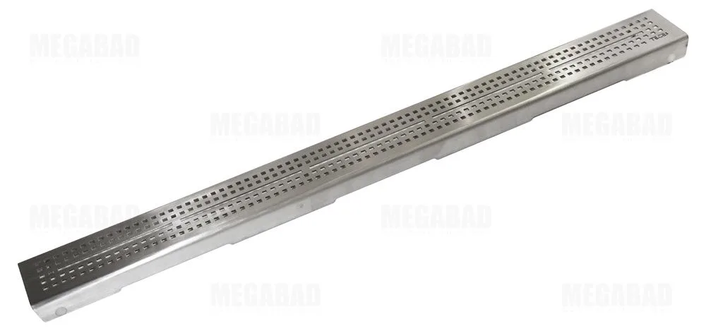 TECE TECEdrainline Designrost quadratum für Duschrinne gerade 70 cm gebürstet Bild 2