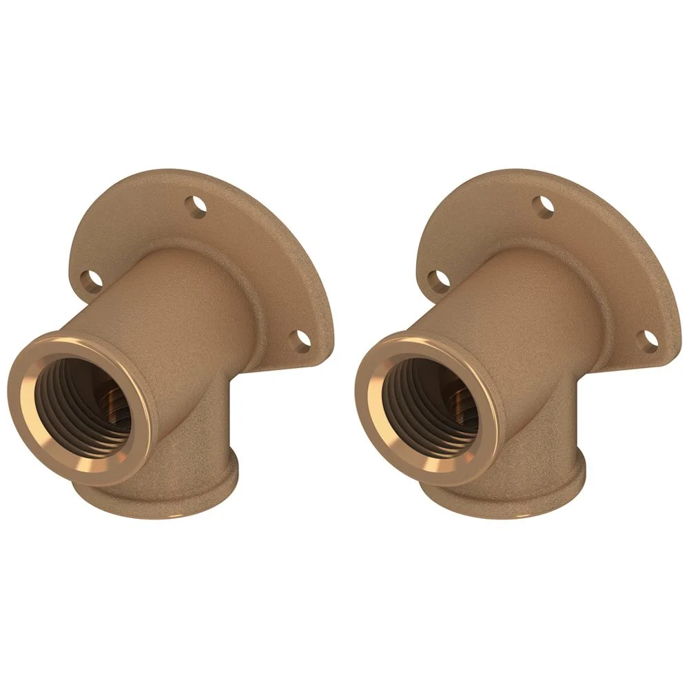 TECE TECEone Wandscheiben aus Rotguss