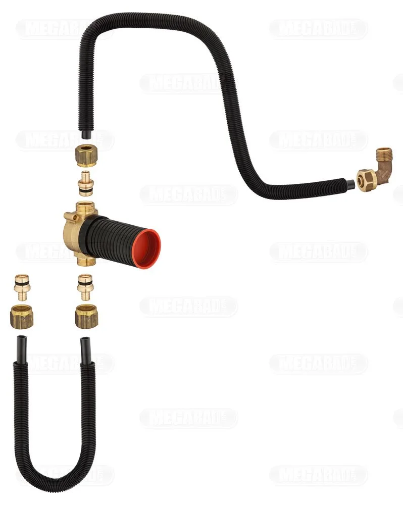 Viega Anschlussgarnitur mit UP-Rohrunterbrecher