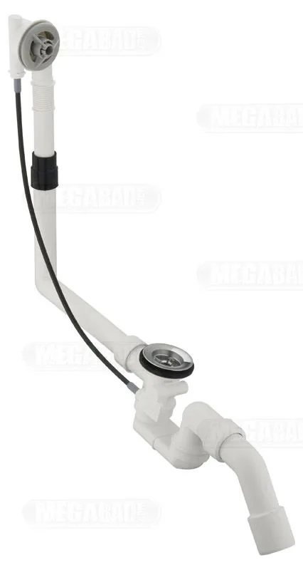 Viega Multiplex-Funktionseinheit 6162.1 Ab- und Überlaufgarnitur Normallänge