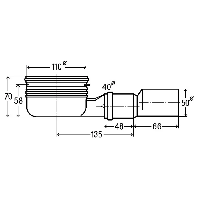 Viega Advantix-Geruchsverschluss für Advantix Duschrinne Modell 4982.92 Bild 3