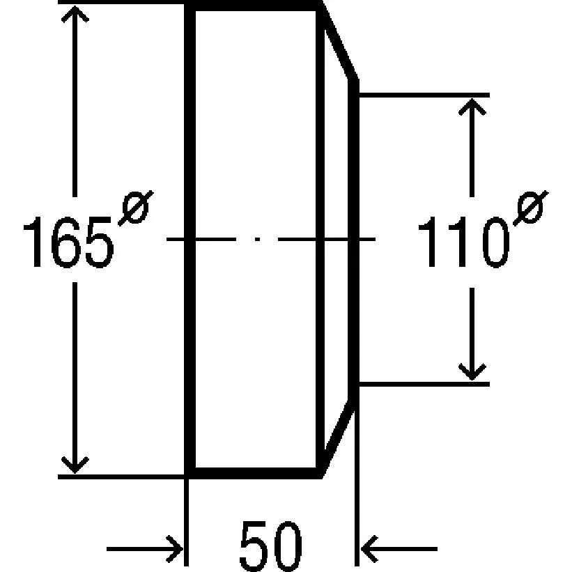 Viega Rosette für WC Anschlussbogen und Anschlussrohr Modell 3819 Bild 3