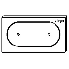 Viega WC-Fernspülauslösung für Prevista Visign for Style 23 elektronisch, Modell 8640.1 Bild 3