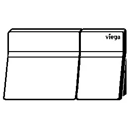 Viega WC-Fernspülauslösung für Prevista Visign for More 200 elektronisch, Modell 8641.1 Bild 3