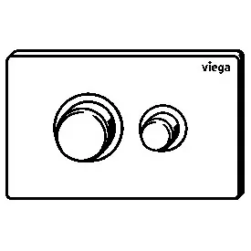 Viega WC-Betätigungsplatte für Prevista Visign for Public 11, Modell 8631.1 Bild 3