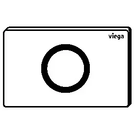 Viega WC-Betätigungsplatte für Prevista Visign for Public 12, Modell 8635.1 Bild 3