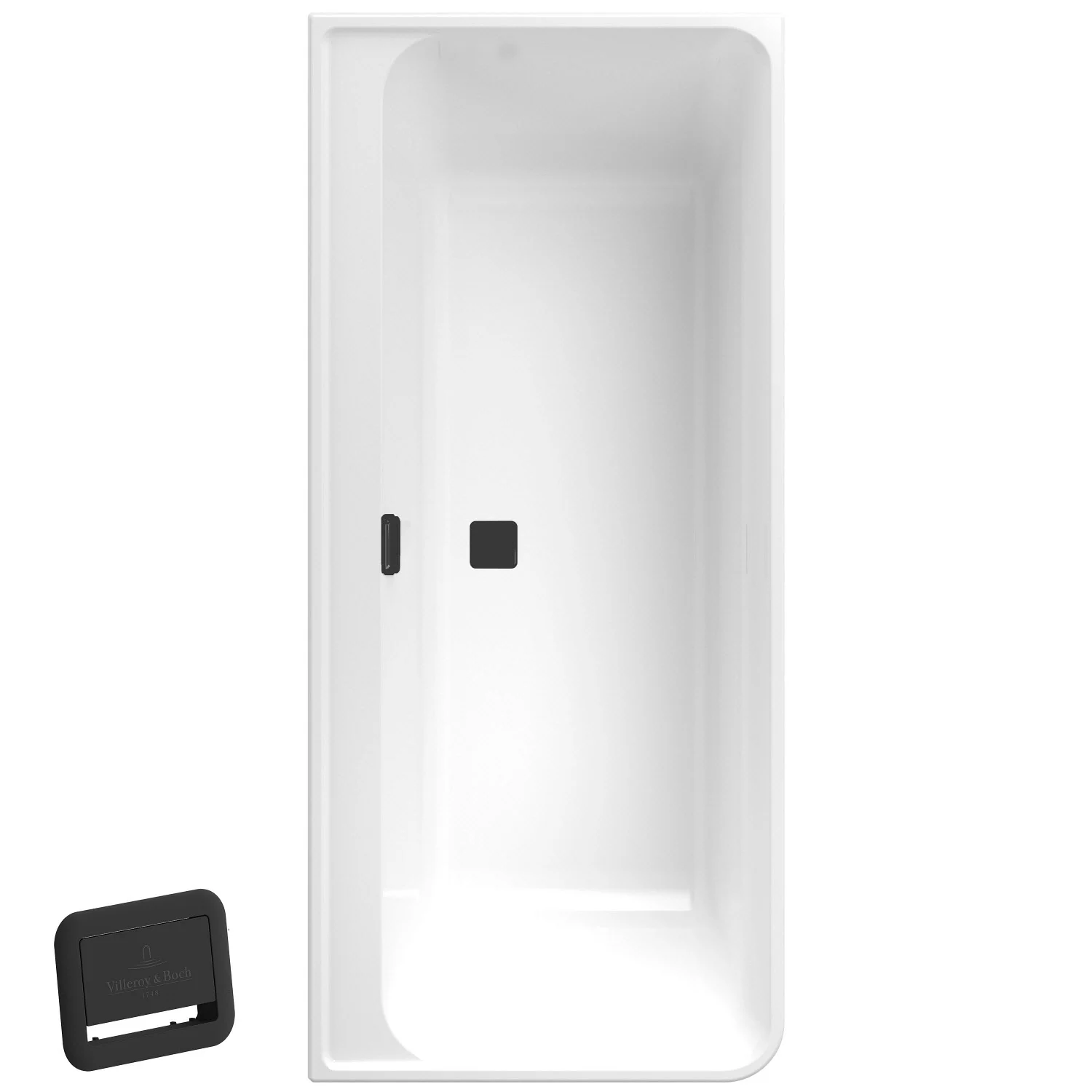 Villeroy & Boch Collaro Vorwand-Badewanne Duo 179 x 79 cm für Eckeinbau rechts Bild 3