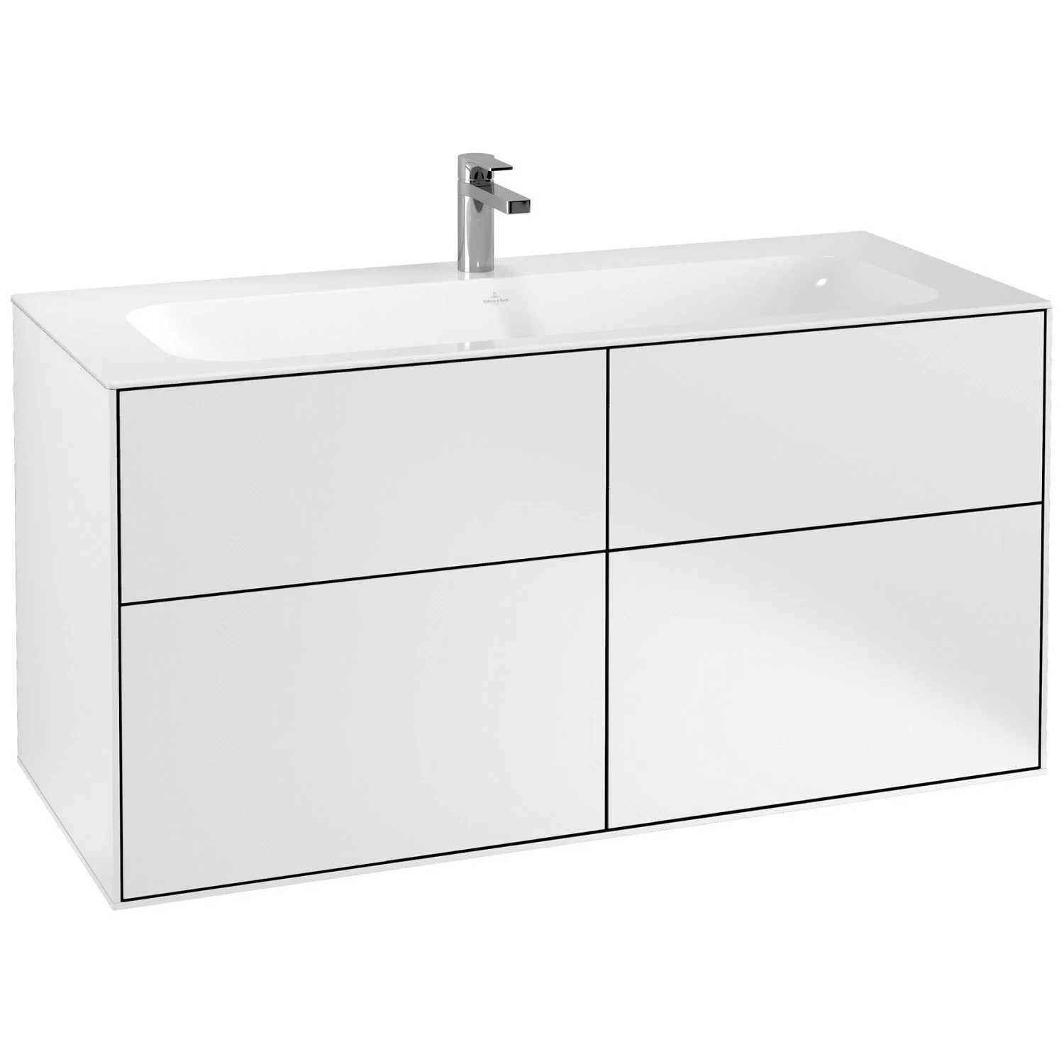 Villeroy & Boch Finion Waschtischunterschrank 119,6 cm, mit 4 Auszügen Bild 2